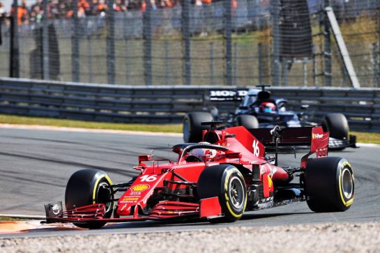 Charles Leclerc (MON) Ferrari SF-21.
04.09.2021. Formula 1 World Championship, Rd 13, Dutch Grand Prix, Zandvoort, Netherlands, Qualifying Day.
- www.xpbimages.com, EMail: requests@xpbimages.com © Copyright: Charniaux / XPB Images