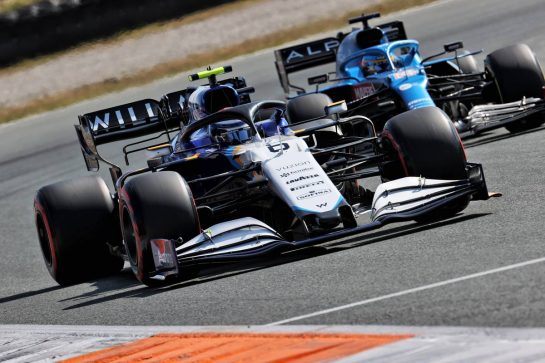 Nicholas Latifi (CDN) Williams Racing FW43B.
04.09.2021. Formula 1 World Championship, Rd 13, Dutch Grand Prix, Zandvoort, Netherlands, Qualifying Day.
- www.xpbimages.com, EMail: requests@xpbimages.com © Copyright: Batchelor / XPB Images