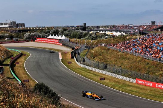 Lando Norris (GBR) McLaren MCL35M.
04.09.2021. Formula 1 World Championship, Rd 13, Dutch Grand Prix, Zandvoort, Netherlands, Qualifying Day.
- www.xpbimages.com, EMail: requests@xpbimages.com © Copyright: Batchelor / XPB Images