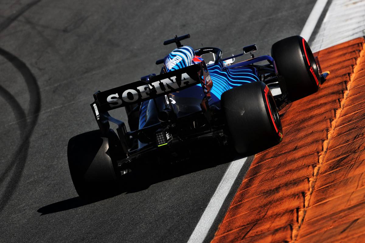 George Russell (GBR) Williams Racing FW43B. 04.09.2021. Formula 1 World Championship, Rd 13, Dutch Grand Prix, Zandvoort