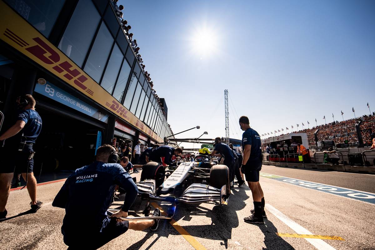 George Russell (GBR) Williams Racing FW43B. 04.09.2021. Formula 1 World Championship, Rd 13, Dutch Grand Prix, Zandvoort