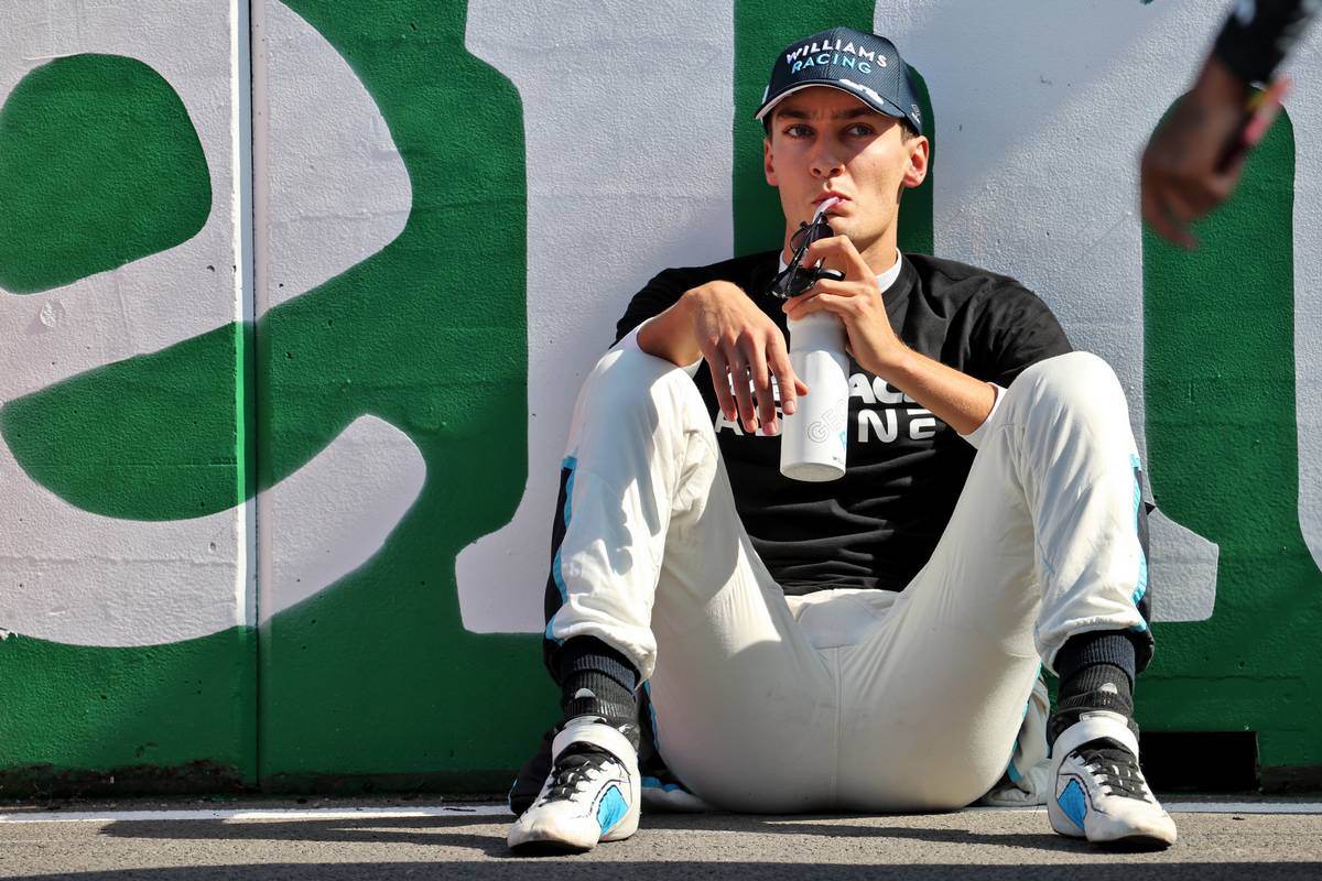 George Russell (GBR) Williams Racing on the grid. 05.09.2021. Formula 1 World Championship, Rd 13, Dutch Grand Prix, Zandvoort