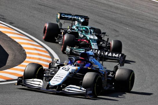 George Russell (GBR) Williams Racing FW43B.
05.09.2021. Formula 1 World Championship, Rd 13, Dutch Grand Prix, Zandvoort, Netherlands, Race Day.
- www.xpbimages.com, EMail: requests@xpbimages.com © Copyright: Batchelor / XPB Images