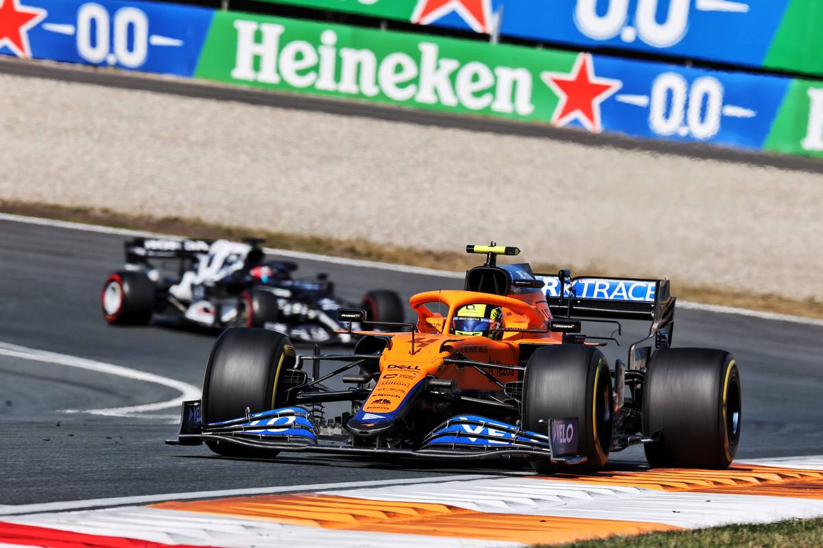 Lando Norris (GBR) McLaren MCL35M. 05.09.2021. Formula 1 World Championship, Rd 13, Dutch Grand Prix, Zandvoort