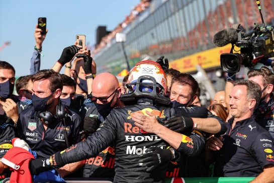 Max Verstappen (NLD), Red Bull Racing 
05.09.2021. Formula 1 World Championship, Rd 13, Dutch Grand Prix, Zandvoort, Netherlands, Race Day.
- www.xpbimages.com, EMail: requests@xpbimages.com © Copyright: Charniaux / XPB Images