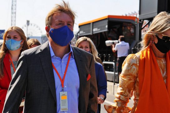King Willem-Alexander (NLD).
05.09.2021. Formula 1 World Championship, Rd 13, Dutch Grand Prix, Zandvoort, Netherlands, Race Day.
- www.xpbimages.com, EMail: requests@xpbimages.com © Copyright: Moy / XPB Images
