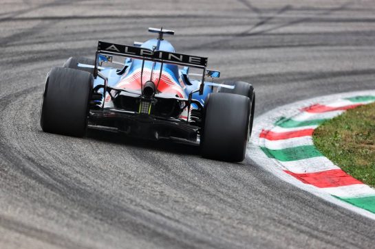 Fernando Alonso (ESP) Alpine F1 Team A521.
10.09.2021. Formula 1 World Championship, Rd 14, Italian Grand Prix, Monza, Italy, Qualifying Day.
- www.xpbimages.com, EMail: requests@xpbimages.com © Copyright: Charniaux / XPB Images