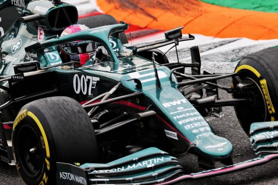 Sebastian Vettel (GER) Aston Martin F1 Team AMR21.
10.09.2021. Formula 1 World Championship, Rd 14, Italian Grand Prix, Monza, Italy, Qualifying Day.
- www.xpbimages.com, EMail: requests@xpbimages.com © Copyright: Batchelor / XPB Images