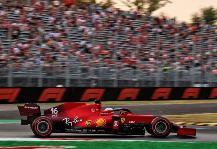 Charles Leclerc (MON) Ferrari SF-21. 10.09.2021. Formula 1 World Championship, Rd 14, Italian Grand Prix, Monza