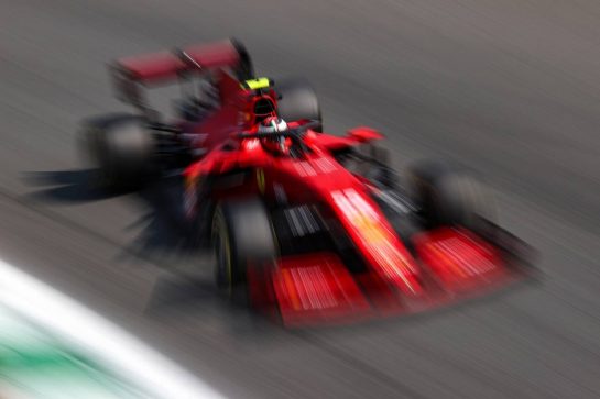Carlos Sainz Jr (ESP), Scuderia Ferrari 
11.09.2021. Formula 1 World Championship, Rd 14, Italian Grand Prix, Monza, Italy, Sprint Day.
- www.xpbimages.com, EMail: requests@xpbimages.com © Copyright: Charniaux / XPB Images