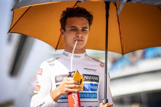 Lando Norris (GBR) McLaren.
11.09.2021. Formula 1 World Championship, Rd 14, Italian Grand Prix, Monza, Italy, Sprint Day.
- www.xpbimages.com, EMail: requests@xpbimages.com © Copyright: Bearne / XPB Images