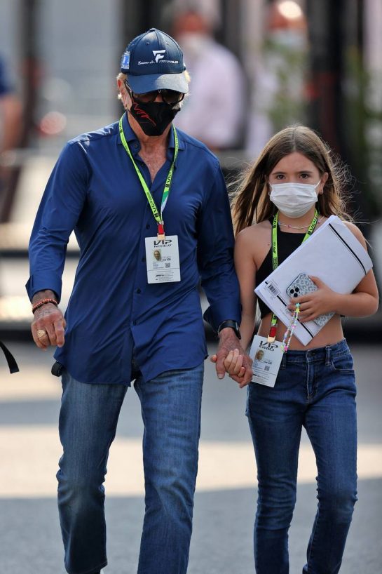 Enzo Fittiapldi (BRA) Ferrari Academy Driver with Vittoria Fittipaldi.
12.09.2021. Formula 1 World Championship, Rd 14, Italian Grand Prix, Monza, Italy, Race Day.
- www.xpbimages.com, EMail: requests@xpbimages.com © Copyright: Moy / XPB Images