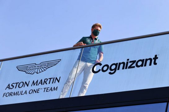 Nico Hulkenberg (GER) Aston Martin F1 Team Reserve Driver.
12.09.2021. Formula 1 World Championship, Rd 14, Italian Grand Prix, Monza, Italy, Race Day.
- www.xpbimages.com, EMail: requests@xpbimages.com © Copyright: Moy / XPB Images