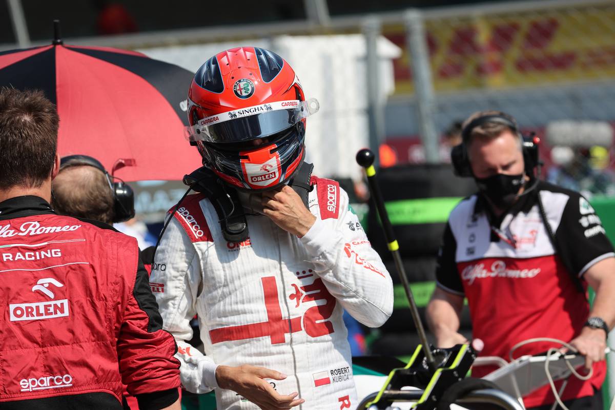 Robert Kubica (POL) Alfa Romeo Racing C39 Reserve Driver. 12.09.2021. Formula 1 World Championship, Rd 14, Italian Grand Prix, Monza