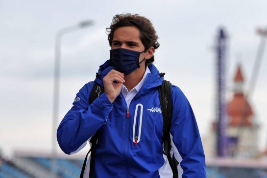 Pietro Fittipaldi (BRA) Haas F1 Team Reserve Driver.
24.09.2021. Formula 1 World Championship, Rd 15, Russian Grand Prix, Sochi Autodrom, Sochi, Russia, Practice Day.
- www.xpbimages.com, EMail: requests@xpbimages.com © Copyright: Moy / XPB Images