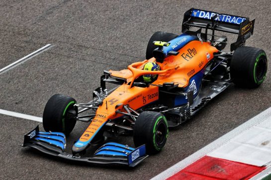Lando Norris (GBR) McLaren MCL35M.
25.09.2021. Formula 1 World Championship, Rd 15, Russian Grand Prix, Sochi Autodrom, Sochi, Russia, Qualifying Day.
- www.xpbimages.com, EMail: requests@xpbimages.com © Copyright: Moy / XPB Images