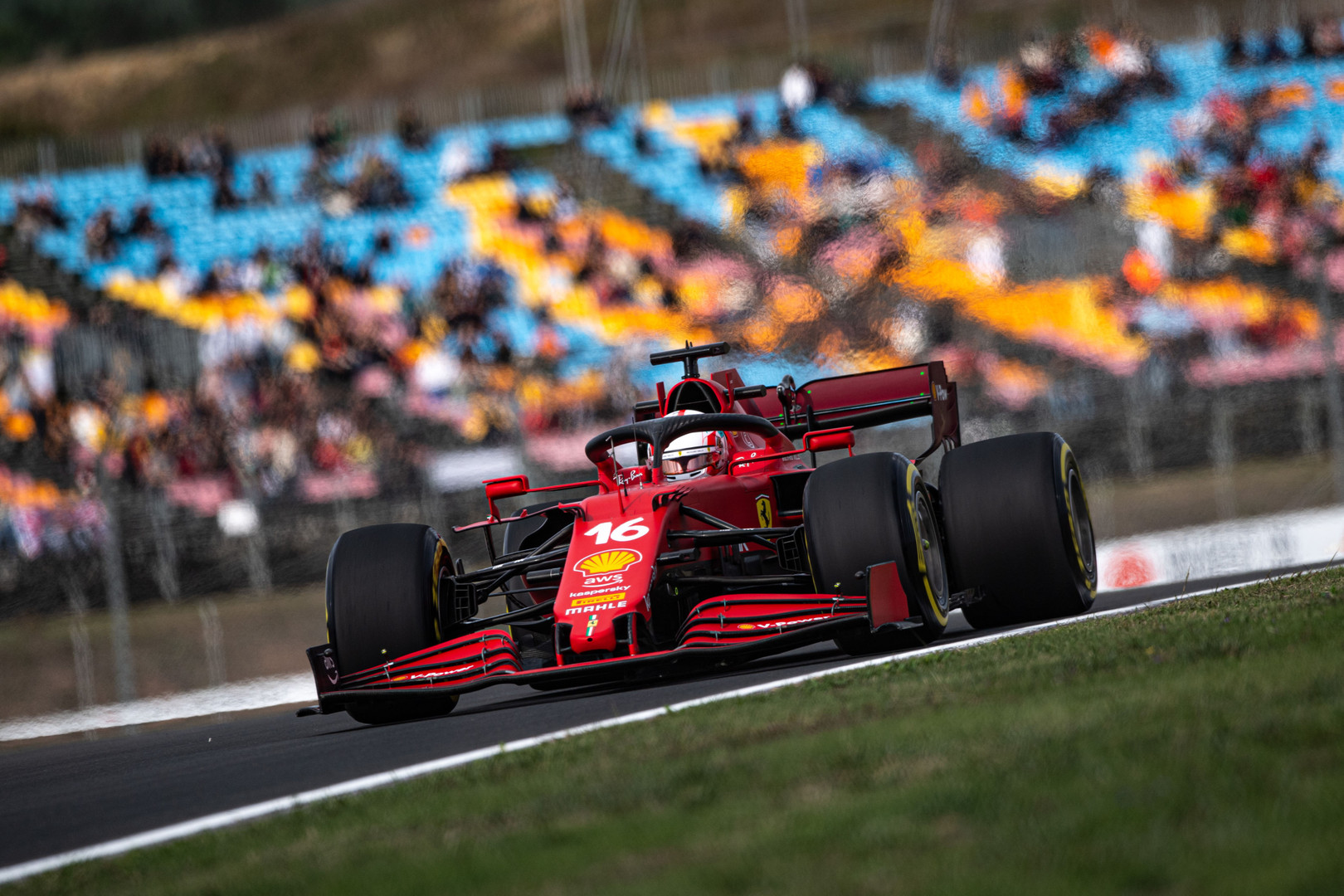 Leclerc hails &#39;great&#39; P3, but Ferrari pace still track specific