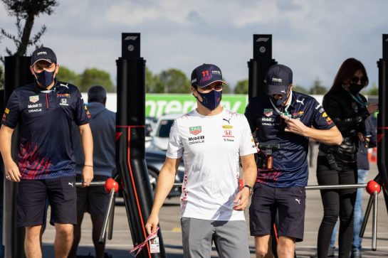 Sergio Perez (MEX) Red Bull Racing.
08.10.2021 Formula 1 World Championship, Rd 16, Turkish Grand Prix, Istanbul, Turkey, Practice Day.
- www.xpbimages.com, EMail: requests@xpbimages.com © Copyright: Bearne / XPB Images
