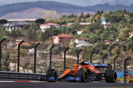 Lando Norris (GBR) McLaren MCL35M.
08.10.2021 Formula 1 World Championship, Rd 16, Turkish Grand Prix, Istanbul, Turkey, Practice Day.
- www.xpbimages.com, EMail: requests@xpbimages.com © Copyright: Batchelor / XPB Images