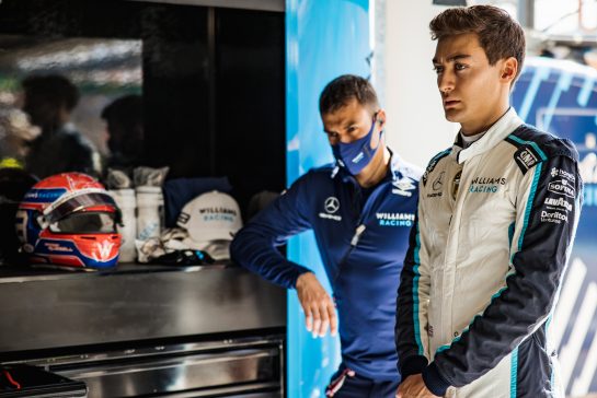 George Russell (GBR) Williams Racing.
09.10.2021. Formula 1 World Championship, Rd 16, Turkish Grand Prix, Istanbul, Turkey, Qualifying Day.
- www.xpbimages.com, EMail: requests@xpbimages.com © Copyright: Bearne / XPB Images