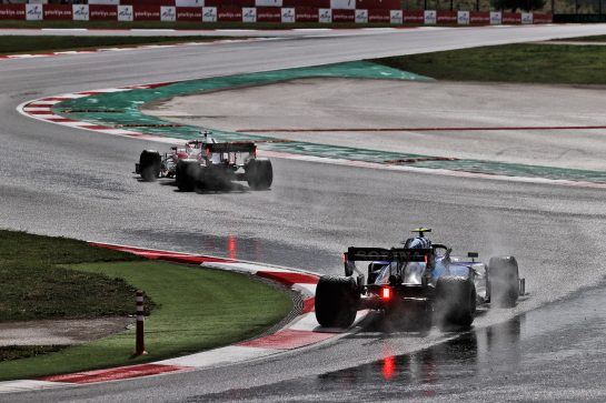 Nicholas Latifi (CDN) Williams Racing FW43B.
09.10.2021. Formula 1 World Championship, Rd 16, Turkish Grand Prix, Istanbul, Turkey, Qualifying Day.
- www.xpbimages.com, EMail: requests@xpbimages.com © Copyright: Moy / XPB Images