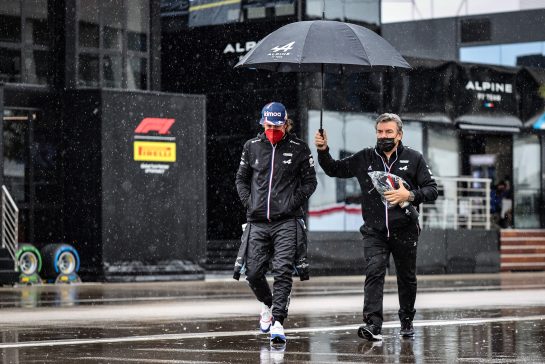 Fernando Alonso (ESP) Alpine F1 Team.
09.10.2021. Formula 1 World Championship, Rd 16, Turkish Grand Prix, Istanbul, Turkey, Qualifying Day.
- www.xpbimages.com, EMail: requests@xpbimages.com © Copyright: Charniaux / XPB Images