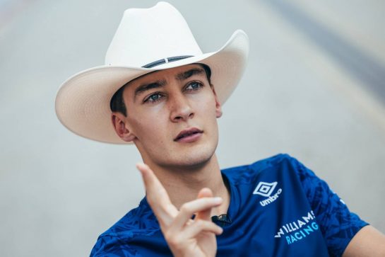 George Russell (GBR) Williams Racing.
21.10.2021. Formula 1 World Championship, Rd 17, United States Grand Prix, Austin, Texas, USA, Preparation Day.
- www.xpbimages.com, EMail: requests@xpbimages.com © Copyright: Bearne / XPB Images