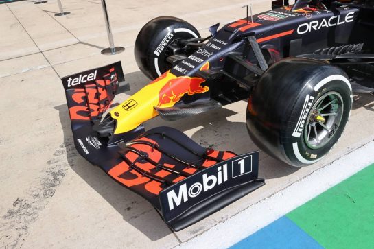 Red Bull Racing RB16B front wing.
21.10.2021. Formula 1 World Championship, Rd 17, United States Grand Prix, Austin, Texas, USA, Preparation Day.
- www.xpbimages.com, EMail: requests@xpbimages.com © Copyright: Batchelor / XPB Images