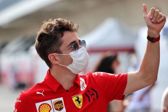Charles Leclerc (MON) Ferrari.
23.10.2021. Formula 1 World Championship, Rd 17, United States Grand Prix, Austin, Texas, USA, Qualifying Day.
- www.xpbimages.com, EMail: requests@xpbimages.com © Copyright: Batchelor / XPB Images
