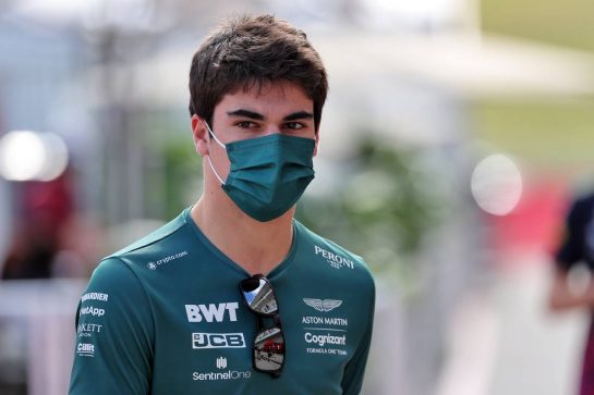 Lance Stroll (CDN) Aston Martin F1 Team.
23.10.2021. Formula 1 World Championship, Rd 17, United States Grand Prix, Austin, Texas, USA, Qualifying Day.
- www.xpbimages.com, EMail: requests@xpbimages.com © Copyright: Batchelor / XPB Images