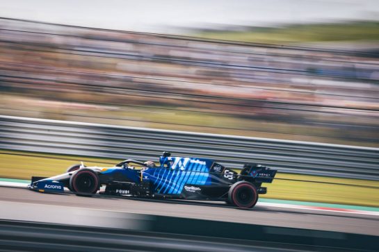 George Russell (GBR) Williams Racing FW43B.
23.10.2021. Formula 1 World Championship, Rd 17, United States Grand Prix, Austin, Texas, USA, Qualifying Day.
- www.xpbimages.com, EMail: requests@xpbimages.com © Copyright: Bearne / XPB Images
