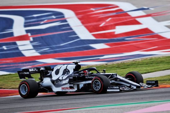 Yuki Tsunoda (JPN) AlphaTauri AT02.
23.10.2021. Formula 1 World Championship, Rd 17, United States Grand Prix, Austin, Texas, USA, Qualifying Day.
- www.xpbimages.com, EMail: requests@xpbimages.com © Copyright: Batchelor / XPB Images