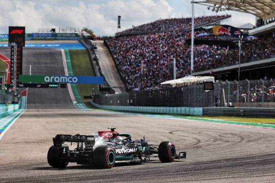 Valtteri Bottas (FIN) Mercedes AMG F1 W12.
23.10.2021. Formula 1 World Championship, Rd 17, United States Grand Prix, Austin, Texas, USA, Qualifying Day.
- www.xpbimages.com, EMail: requests@xpbimages.com © Copyright: Batchelor / XPB Images