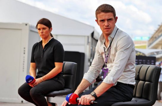 Paul di Resta (GBR) Sky Sports F1 Presenter and Danica Patrick (USA) Sky Sports F1 Presenter.
23.10.2021. Formula 1 World Championship, Rd 17, United States Grand Prix, Austin, Texas, USA, Qualifying Day.
- www.xpbimages.com, EMail: requests@xpbimages.com © Copyright: Moy / XPB Images