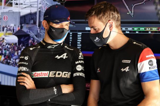 Esteban Ocon (FRA) Alpine F1 Team.
23.10.2021. Formula 1 World Championship, Rd 17, United States Grand Prix, Austin, Texas, USA, Qualifying Day.
- www.xpbimages.com, EMail: requests@xpbimages.com © Copyright: Moy / XPB Images