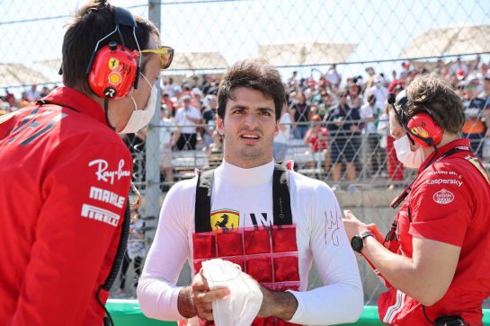 Carlos Sainz Jr (ESP) Ferrari SF-21.
24.10.2021. Formula 1 World Championship, Rd 17, United States Grand Prix, Austin, Texas, USA, Race Day.
- www.xpbimages.com, EMail: requests@xpbimages.com © Copyright: Batchelor / XPB Images