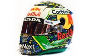 Verstappen goes full samba with special Brazilian lid!