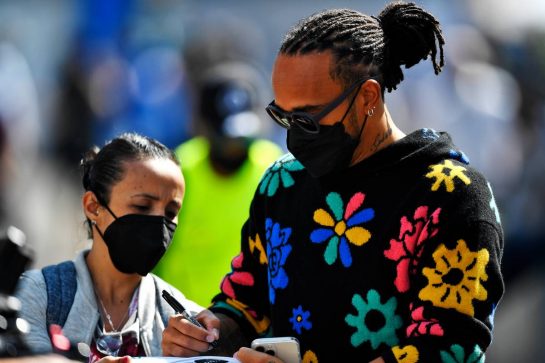 Lewis Hamilton (GBR) Mercedes AMG F1.
05.11.2021. Formula 1 World Championship, Rd 18, Mexican Grand Prix, Mexico City, Mexico, Practice Day.
- www.xpbimages.com, EMail: requests@xpbimages.com © Copyright: Carrezevoli / XPB Images