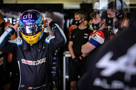 Fernando Alonso (ESP) Alpine F1 Team.
05.11.2021. Formula 1 World Championship, Rd 18, Mexican Grand Prix, Mexico City, Mexico, Practice Day.
- www.xpbimages.com, EMail: requests@xpbimages.com © Copyright: Charniaux / XPB Images