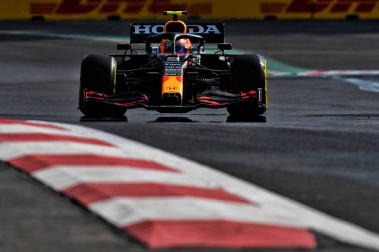 Sergio Perez (MEX) Red Bull Racing RB16B.
05.11.2021. Formula 1 World Championship, Rd 18, Mexican Grand Prix, Mexico City, Mexico, Practice Day.
- www.xpbimages.com, EMail: requests@xpbimages.com © Copyright: Carrezevoli / XPB Images