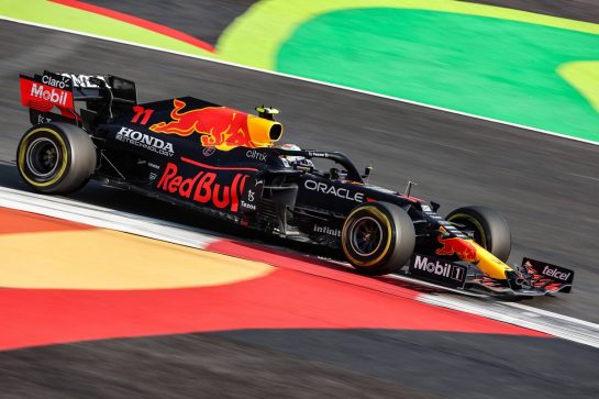 Sergio Perez (MEX) Red Bull Racing RB16B.
05.11.2021. Formula 1 World Championship, Rd 18, Mexican Grand Prix, Mexico City, Mexico, Practice Day.
- www.xpbimages.com, EMail: requests@xpbimages.com © Copyright: Charniaux / XPB Images