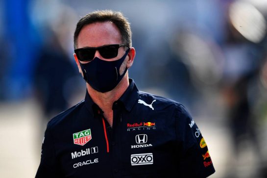 Christian Horner (GBR) Red Bull Racing Team Principal.
06.11.2021. Formula 1 World Championship, Rd 18, Mexican Grand Prix, Mexico City, Mexico, Qualifying Day.
- www.xpbimages.com, EMail: requests@xpbimages.com © Copyright: Carrezevoli / XPB Images