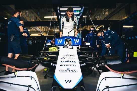 George Russell (GBR) Williams Racing FW43B.
06.11.2021. Formula 1 World Championship, Rd 18, Mexican Grand Prix, Mexico City, Mexico, Qualifying Day.
- www.xpbimages.com, EMail: requests@xpbimages.com © Copyright: Batchelor / XPB Images