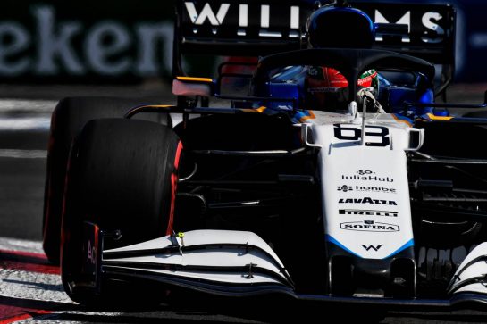 George Russell (GBR) Williams Racing FW43B.
06.11.2021. Formula 1 World Championship, Rd 18, Mexican Grand Prix, Mexico City, Mexico, Qualifying Day.
- www.xpbimages.com, EMail: requests@xpbimages.com © Copyright: Carrezevoli / XPB Images