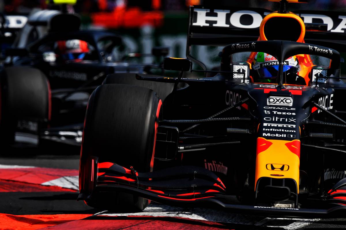 Sergio Perez (MEX) Red Bull Racing RB16B. 06.11.2021. Formula 1 World Championship, Rd 18, Mexican Grand Prix, Mexico