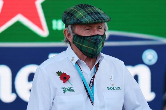 Sir Jackie Stewart (GBR).
06.11.2021. Formula 1 World Championship, Rd 18, Mexican Grand Prix, Mexico City, Mexico, Qualifying Day.
- www.xpbimages.com, EMail: requests@xpbimages.com © Copyright: Batchelor / XPB Images