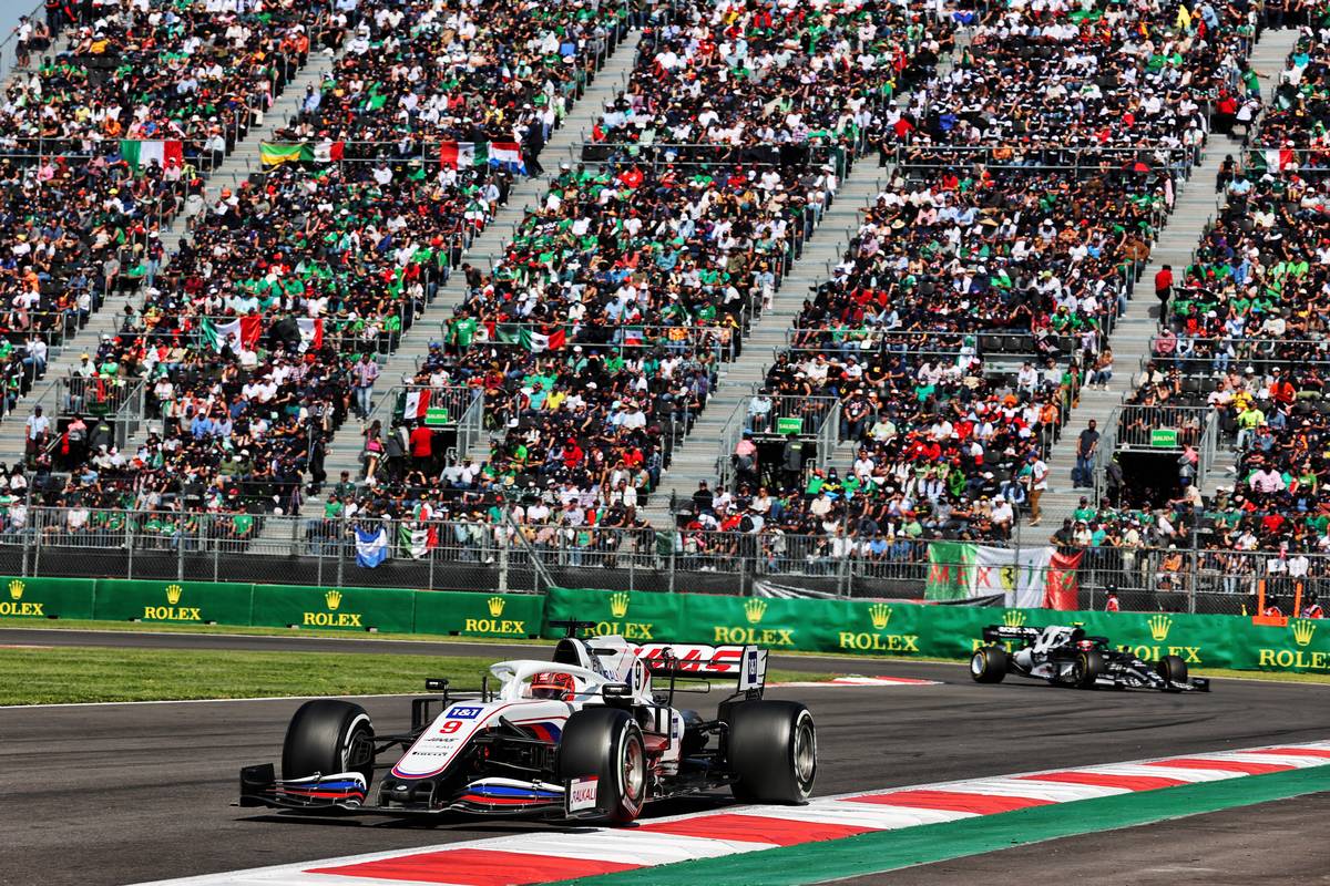 Nikita Mazepin (RUS) Haas F1 Team VF-21. 07.11.2021. Formula 1 World Championship, Rd 18, Mexican Grand Prix, Mexico
