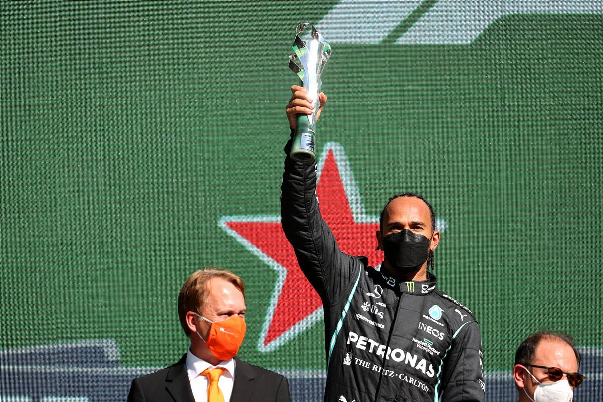 2nd place Lewis Hamilton (GBR) Mercedes AMG F1 W12. 07.11.2021. Formula 1 World Championship, Rd 18, Mexican Grand Prix, Mexico