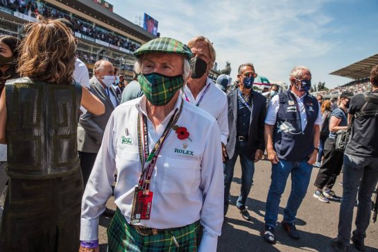 Sir Jackie Stewart (GBR)
07.11.2021. Formula 1 World Championship, Rd 18, Mexican Grand Prix, Mexico City, Mexico, Race Day.
- www.xpbimages.com, EMail: requests@xpbimages.com © Copyright: Batchelor / XPB Images