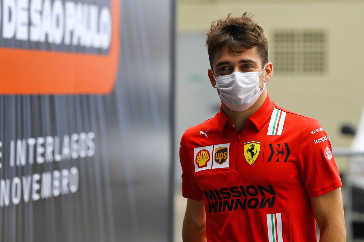 Charles Leclerc (MON) Ferrari. 12.11.2021. Formula 1 World Championship, Rd 19, Brazilian Grand Prix, Sao Paulo